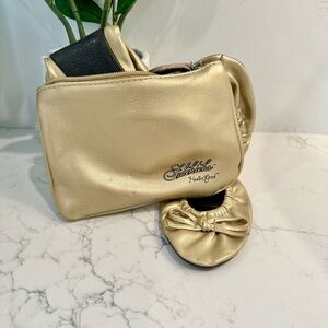 NWT Sidekicks Foldable Ballet Flats